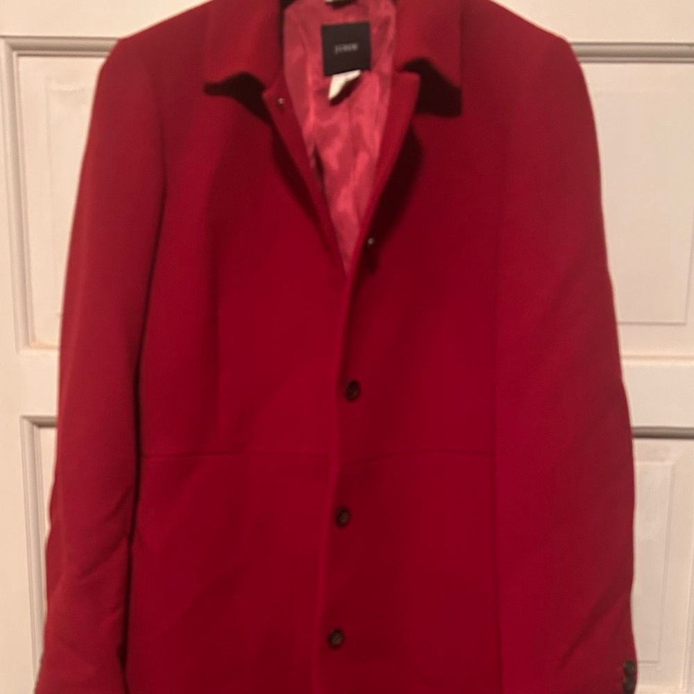 J. Crew Women’s Bold Red Trench Coat